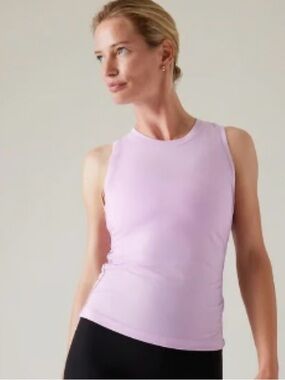 Athleta Sleeveless Racerback Crewneck Tank Top - Rose Pink - Size Small NWOT